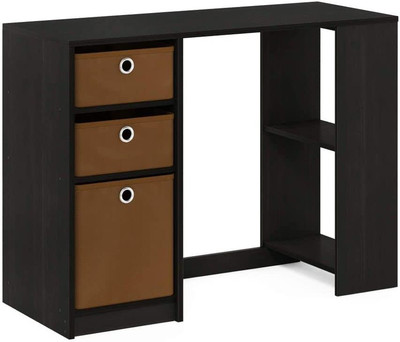 FURINNO Computer Study Writing Desk, Espresso, Model:15110Exbr