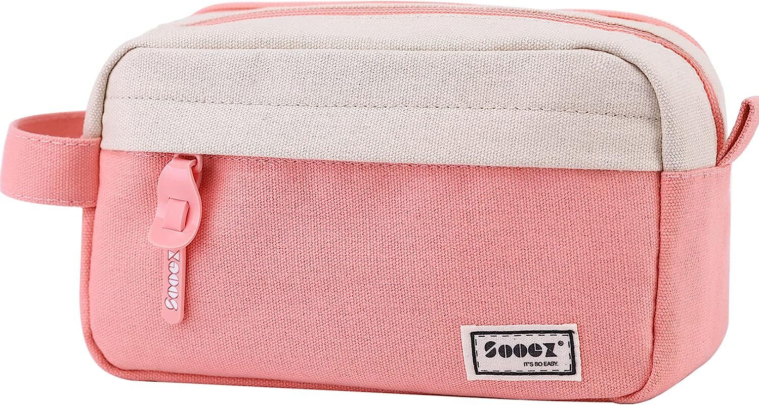 High Capacity Pencil Pen Case,Bag Pouch Box Organizer, Durable Portable