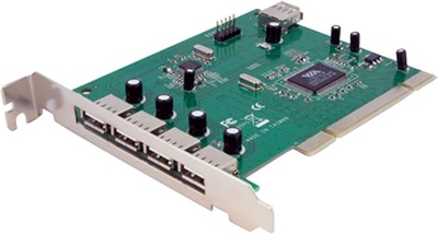 StarTech.com 7 Port PCI USB Card Adapter - PCI to USB 2.0 Controller Adapter