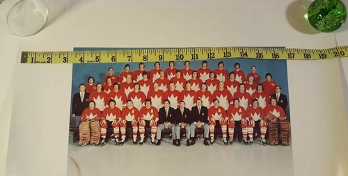 1972 Team Canada Group Picture Souvenir Poster 20x16 Inches Unframed
