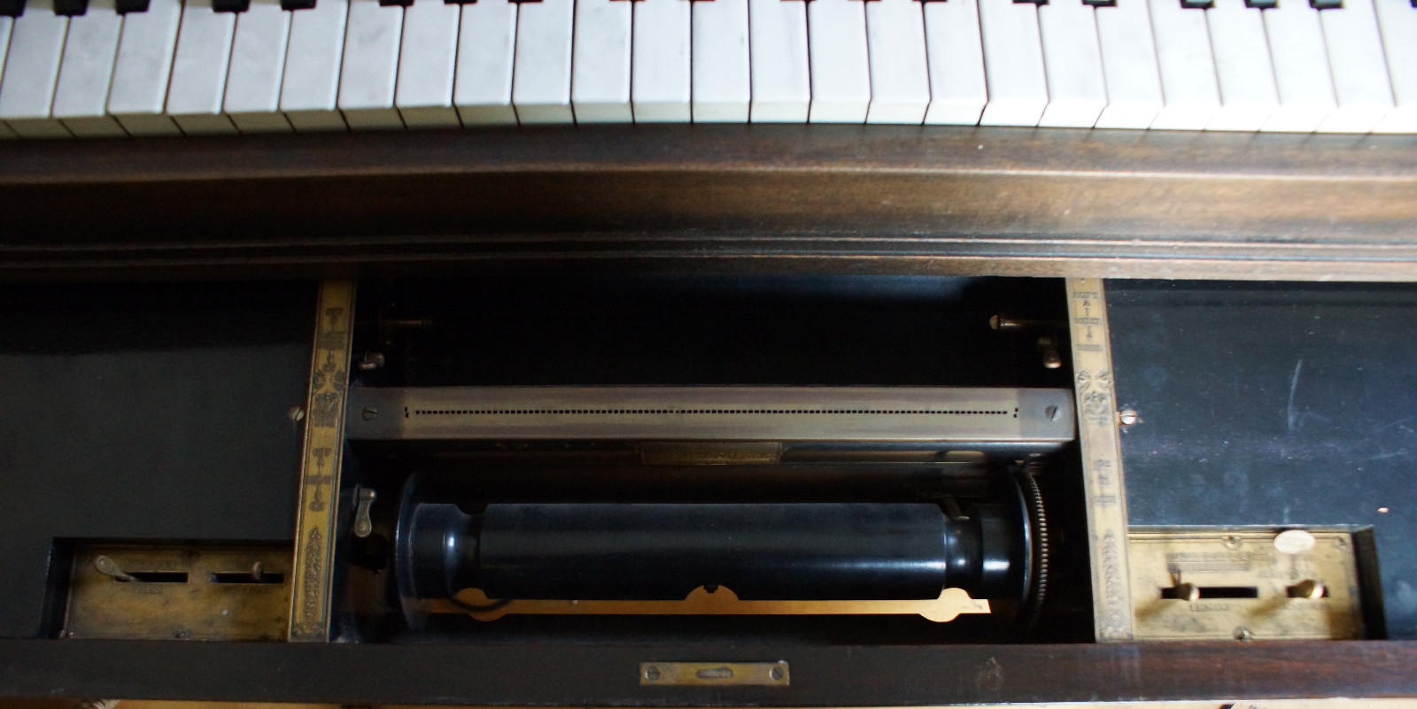 RARE Antique 1926 Hardman WELTE-MIGNON” Reproducing System Grand Piano & Bench