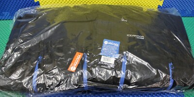 Clam Outdoors Ice Armor Rise Black (Blue Zippers) Float Parkas CHOOSE YOUR SIZE!