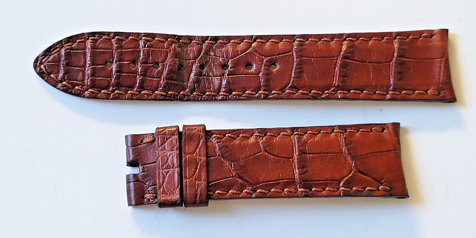 Vacheron & Constantin Geneve Brown Leather Watch Strap Vacheron & Constantin Geneve Brown Leather Watch Strap