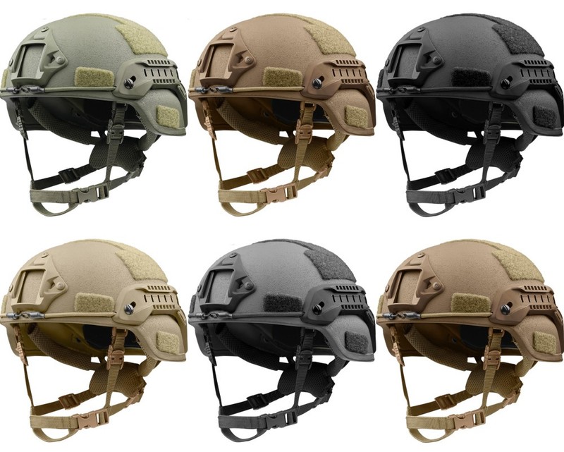 Taktischer Pe Material Ballistischer Iiia Helm Level Iiia Kugelsicher Hochwertig