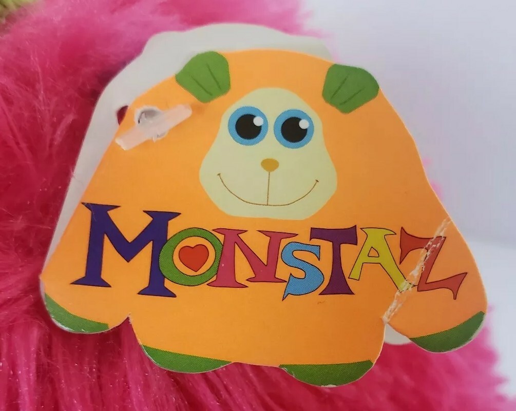 Ty Chattering Pink Monstaz Trixie 7 1/2