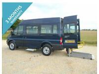 2013 FORD TRANSIT T330 6 SEAT WHEELCHAIR ACCESSIBLE DISABLED MOBILITY MINIBUS