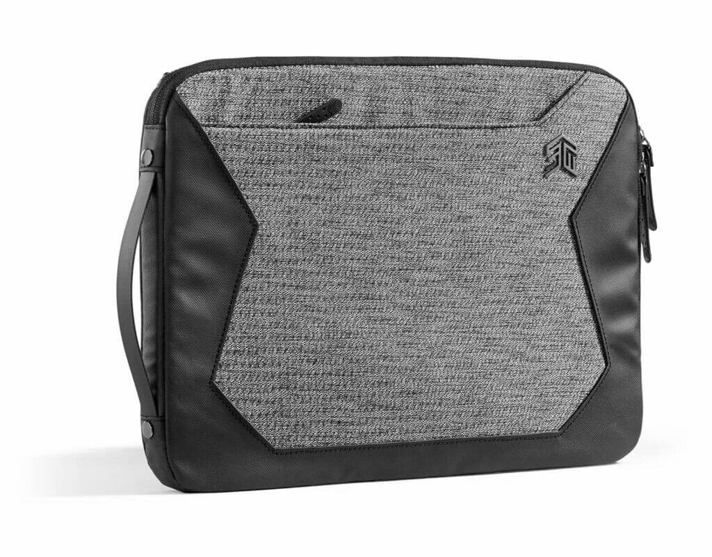 STM MYTH LAPTOP SLEEVE, FITS UP TO 13-inch, GRANITE BLACK