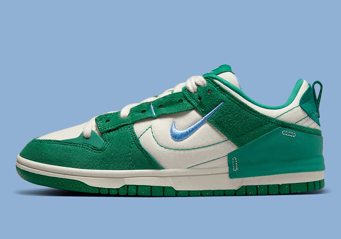 

Nike WMNS Dunk Low Disrupt 2 Малахит DH4402-001 Кроссовки Обувь Женщина US5-12, Multicolor, Nike Dunk Low