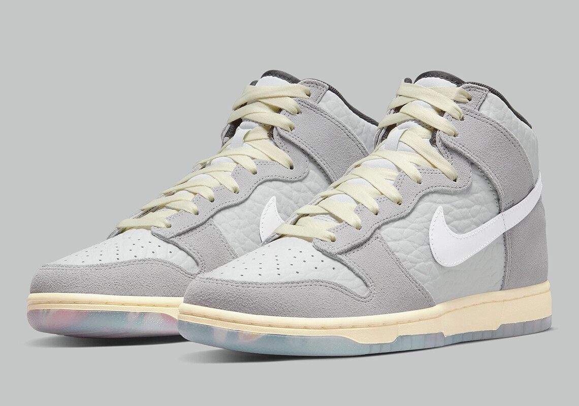 

Мужские кроссовки Nike Dunk High PRM Culture Day DR8753-077 US6-12, Серый, Nike Dunk High