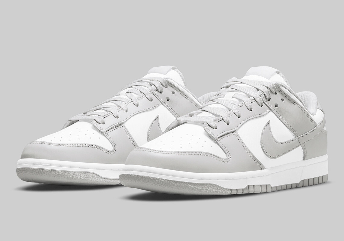 

Мужские кроссовки Nike Dunk Low Grey Fog DD1391-103 US6-12, Серый, Nike Dunk Low