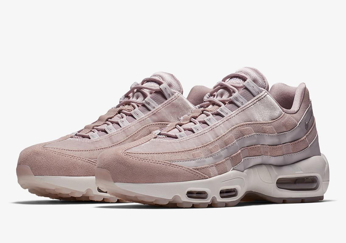 新しいブランド Nike Size UK OG Suede Leather Pink Rose Particle 95 Max Air 靴
