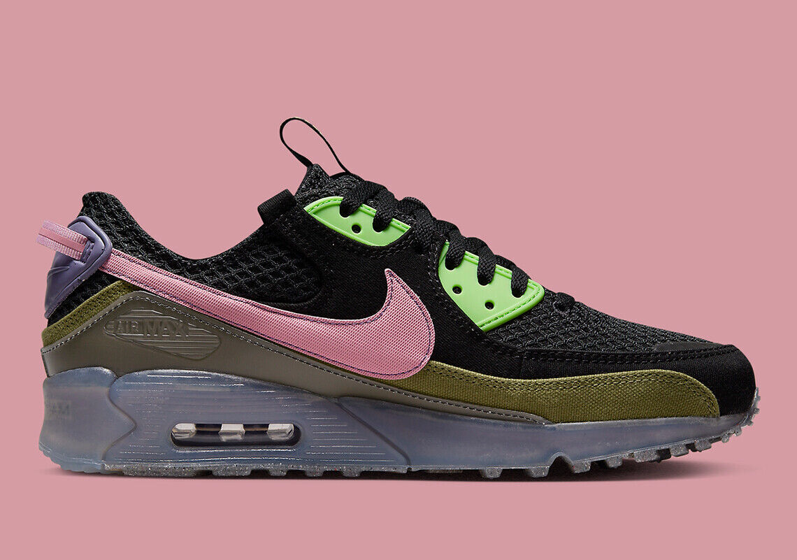 

Кроссовки Nike Air Max Terrascape 90 Elemental Pink Black DM0033-003 Мужские размеры, Черный, Nike Air Max Terrascape