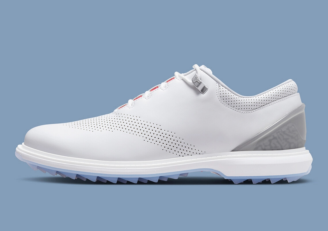 

Кроссовки для гольфа Nike Air Jordan ADG 4 White Pure Platinum Grey DM0103-105, мужские размеры, Белый, Jordan ADG