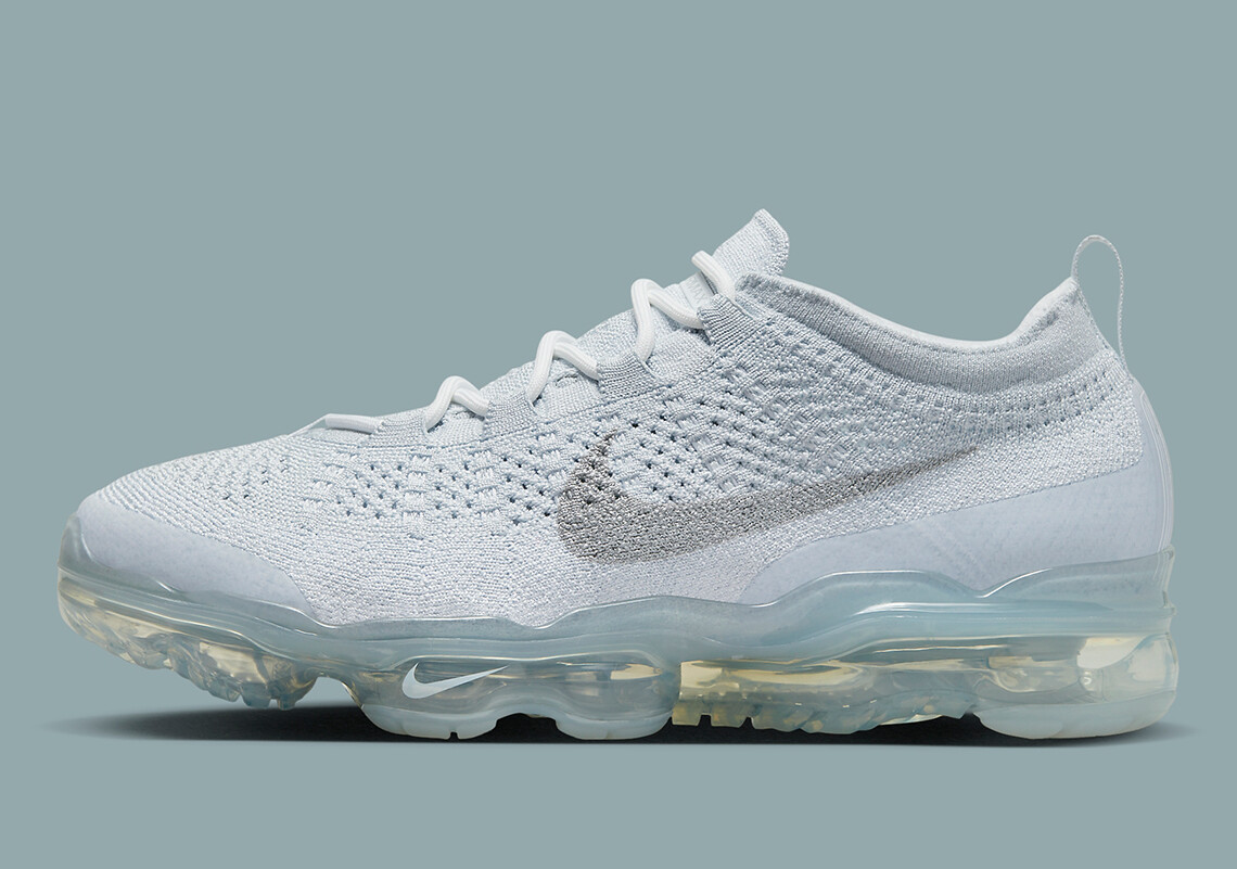 Кроссовки Nike Air Vapormax 2023 FK Flyknit Pure Platinum White DV1678-002 sz 8.5 мужские
