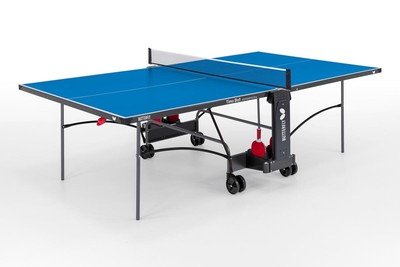 Timo Boll Tischtennisplatte TT Tisch Outdoor wetterfest inkl Netz blau Butterfly