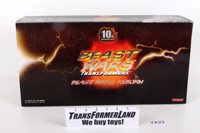 Convoy vs Megatron Sealed MISB MOSC Beast Wars Reborn Telemocha Transformers