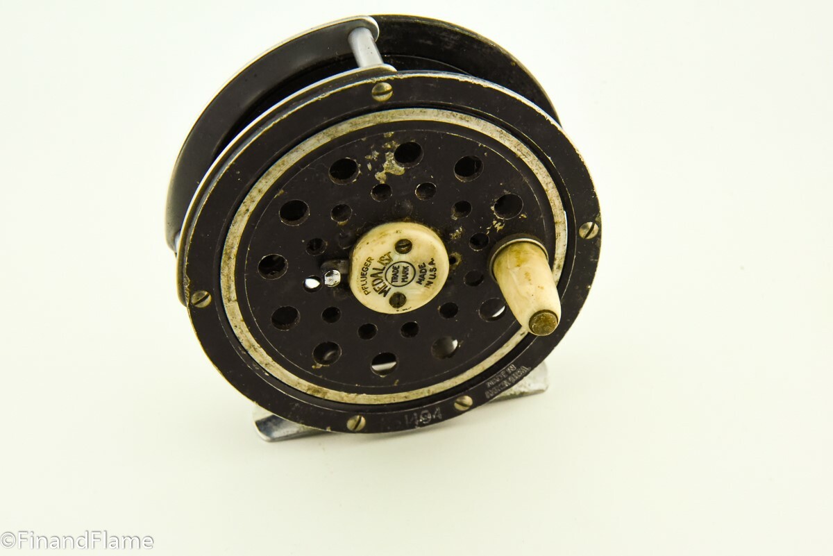 【レトロ品】 Pflueger Medalist Fly Reel 型番不明 Vintage Pflueger Medalist 1494 Antique Fly Fishing Reel | eBay