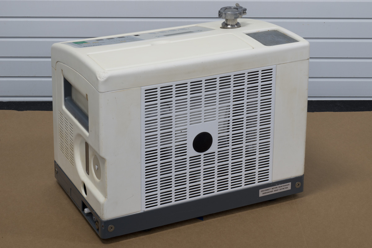 Alcatel Adixen ASM 142D Dry Helium Leak Detector Cleaned Tested