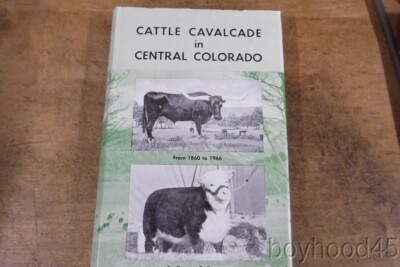 Cattle Cavalcade in Central Colorado by George G. Everett-1966