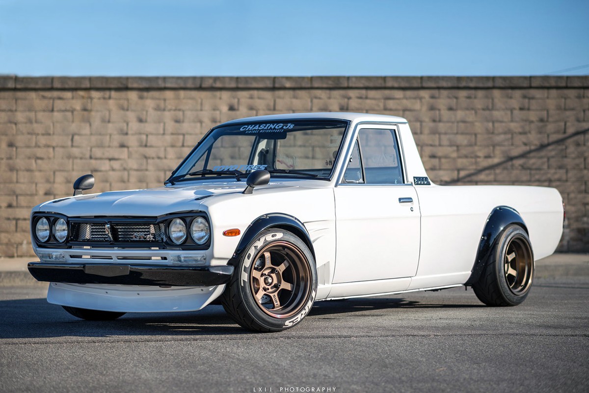 Award-Winning 1974 Datsun Sunny “Hakotora” Truck Is