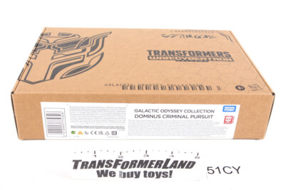 Dominus Criminal Pursuit Sealed MISB Generations Selects Earthrise Transformers