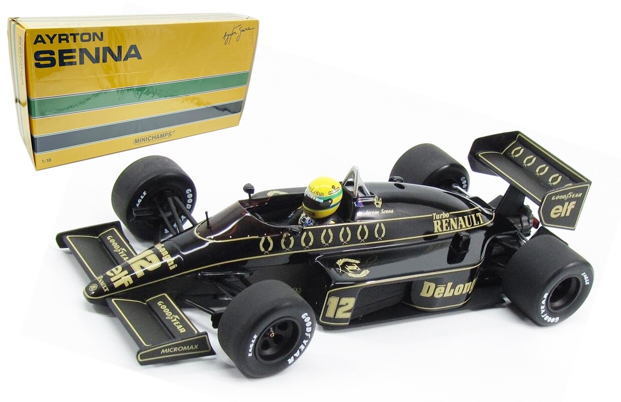 Minichamps Lotus 98T #12 1986 - Ayrton Senna 1/18 Scale