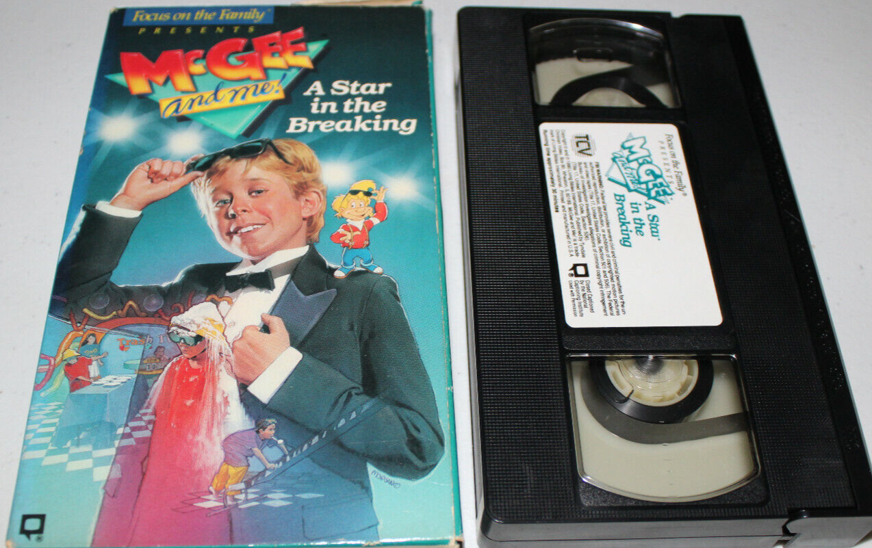McGee and Me! A Star in the Breaking (VHS) Joseph Dammann
