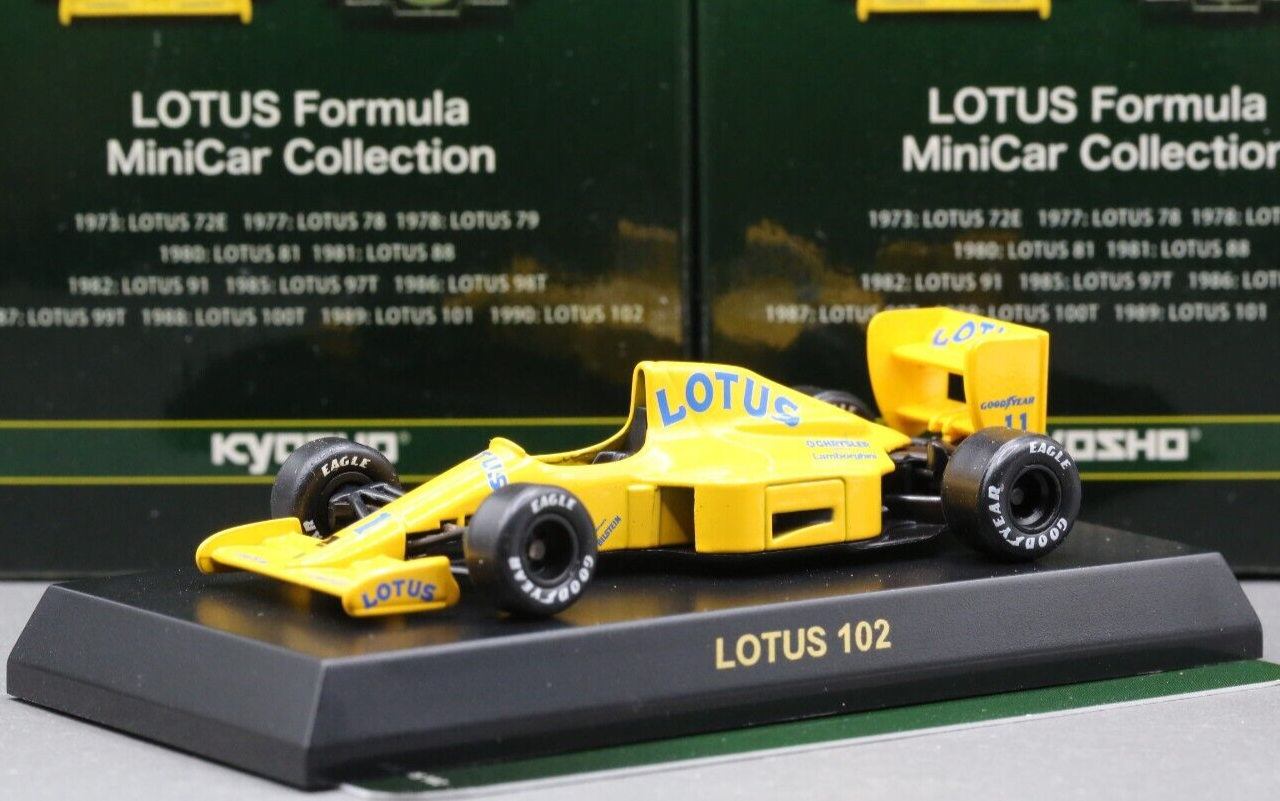 Kyosho 1/64 Lotus Classic Team Formula Collection 102 F1 No