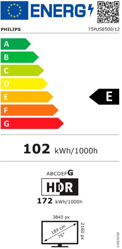 EEK:E E Auf einer EEK-Skala von A bis G