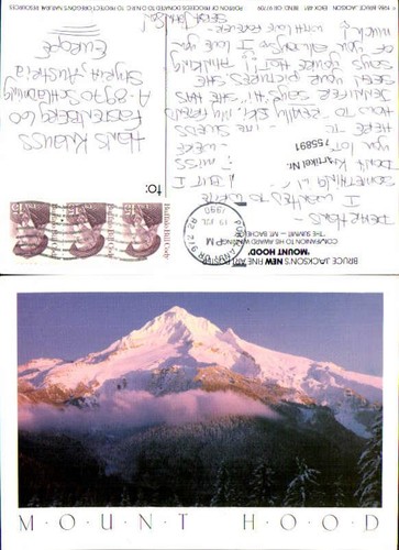 755891 Mount Hood Clackamas County, Hood River County USA 1990 img