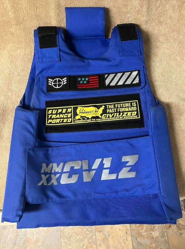 MOTORCYCLE 3M REFLECTIVE VEST MMXX-New 2023 Mmxx Cvlz