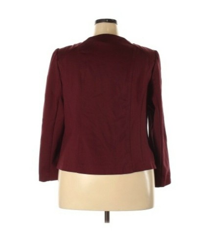 INC International Concepts Ruffle Trim Blazer 2X