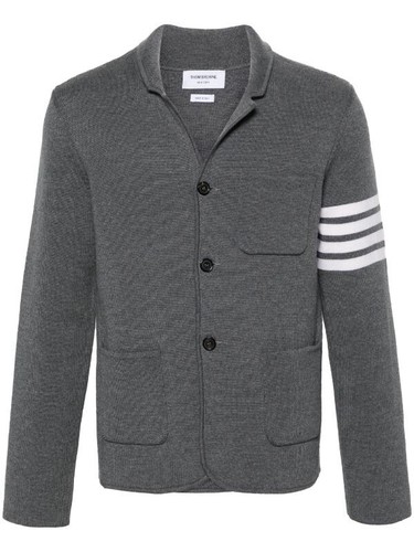 【関税&送料込】Thom Browne 4Bar Single-Breasted Wool Jacket Thom Browne 4-Bar single-breasted Wool Blazer | Blue