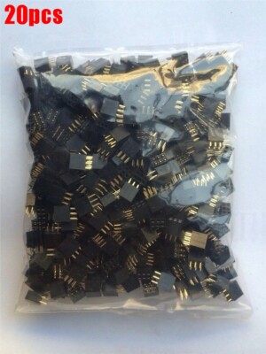20Pcs 2X3 Pin 6P 2.54MM Double Row Female Straight Header Pin Strip 2X3P ml