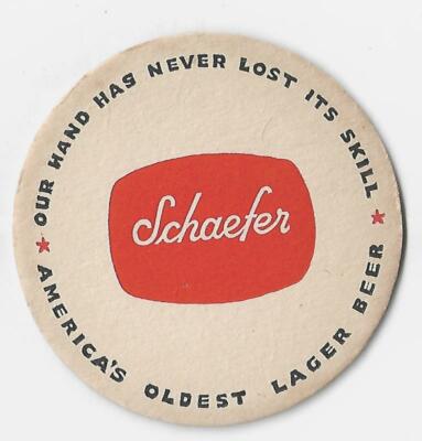 10 Schaefer Our Hand Has Never Lost Its Skill Beer Coasters 
