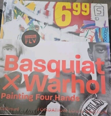 Basquiat X Warhol Painting Four Hands Hardcover