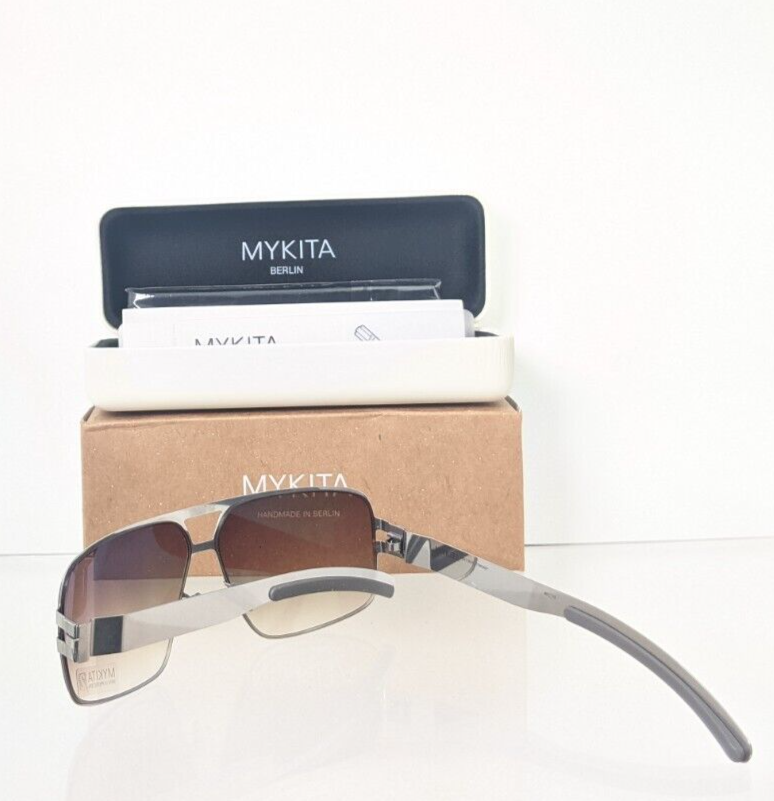 Pre-owned Mykita Brand Authentic  Sunglasses Lunny Col. 155 58mm Frame In Brown