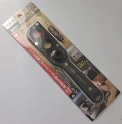 ANEX 19mm SOCKET & 1/4'' SHANK BIT OFFSET ADAPTER AOA-19 MADE IN JAPAN