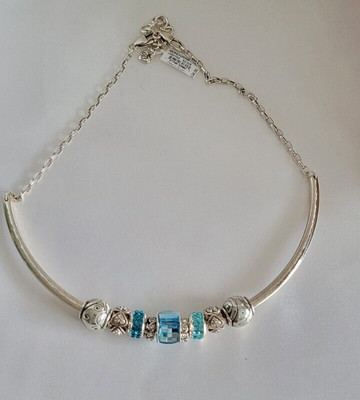 BRIGHTON MONOGRAM CHOCKER NECKLACE SET