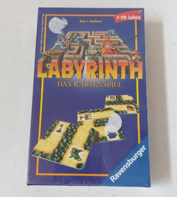 Labyrinth The Card Game Ravensburger German Version Max J Kobbert Complete Game