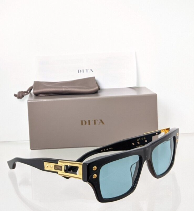 Pre-owned Dita Brand Authentic  Sunglasses Grandmaster Seven Dts407 A 01 57mm Frame In Blue