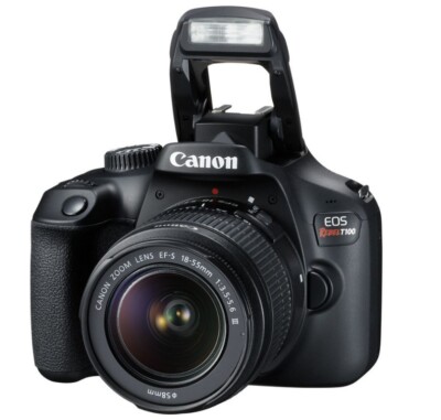 Canon EOS Rebel T100 DSLR Camera w/EF-S 18-55mm f/3.5-5.6 DC Lens (International