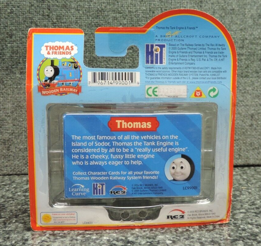Thomas the Tank Wooden Thomas Engine 2005 RC 2 Brands Package