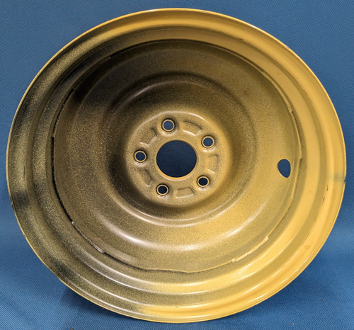 Honda J16x4T DOT Yellow Steel Spare Wheel 42700-TP6-E510