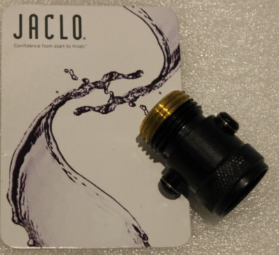 Jaclo 5002-MBK - Push Button Pause Control Attachment For Shower - Matte Black