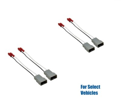 2 Pair Car Stereo Radio Speaker Install Wire Connector for some Acura and Honda