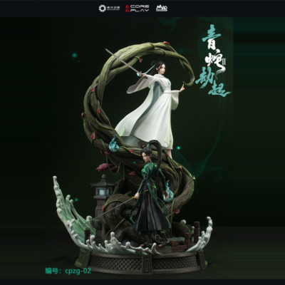 Coreplay Studio White Snake 2 Green Snake Resin Model XiaoQing 1/6 Hot
