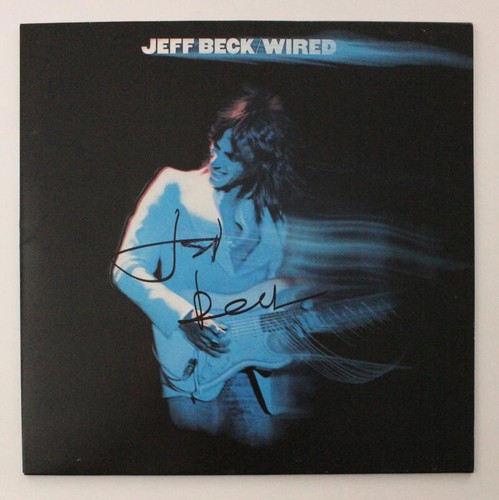 欧LP Jeff Beck Wired MOVLP133 Music On Vinyl, Epic 未開封 /00260 Jeff Beck Signed Autograph Album Vinyl Record - Wired