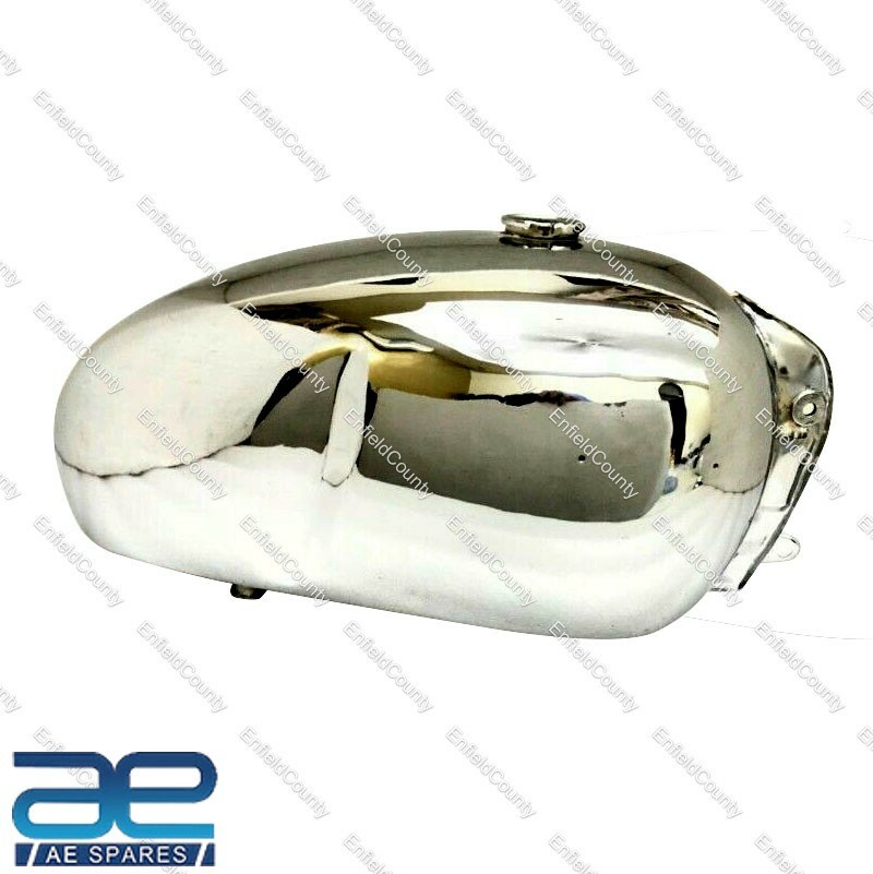 FOR ROYAL ENFIELD CONSTELLATION 700CC TWIN CHROME STEEL PETROL TANK 1960's 