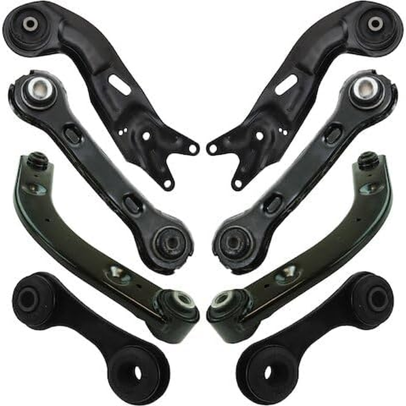 Rear Control Arm Sway Bar End Link Trailing Arm Kit for 2004-2012 Chevy Malibu